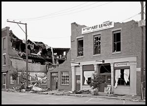 Ferguson's Plumbing Supplies (demolished) and Petersburg Area Ar